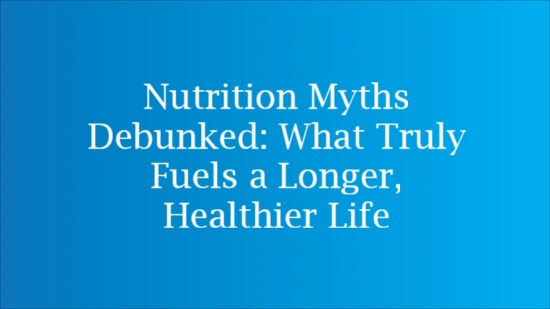nutrition myths vs facts