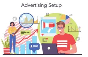 online business concept people forming a business on the internet ecommerce idea