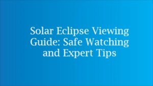 solar eclipse with safe viewing glasses