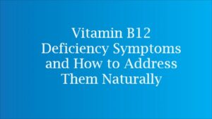 signs of vitamin b12 deficiency illustration