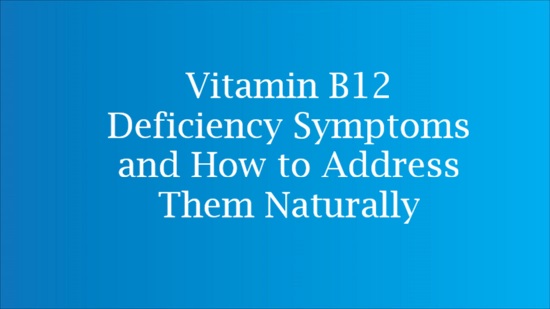 signs of vitamin b12 deficiency illustration