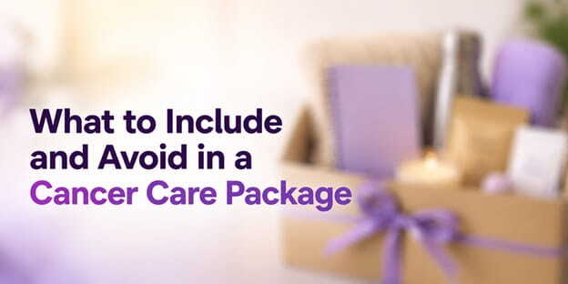cancer care package essentials concept