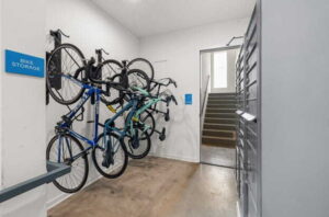 5 Tips for Choosing the Best Outdoor Adventure Equipment bike storage room with mounted bicycles