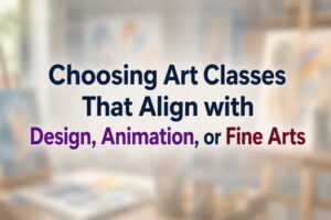 Choosing Art Classes That Align with Design, Animation, or Fine Arts art classes for design animation and fine arts