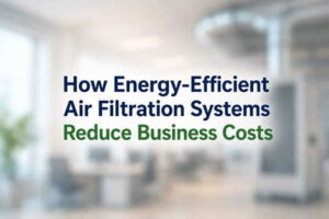 How Energy-Efficient Air Filtration Systems Reduce Business Costs energy-efficient air filtration system in workplace