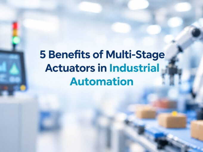 robotic arm and conveyor in automated factory