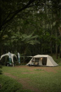 6 Benefits of High-Quality Hardware for Modern Optics cozy tent nestled in lush West Java forest, perfect for outdoor adventure
