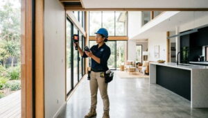 Pre-Purchase Building and Pest Inspection: What to Expect woman inspecting a modern home
